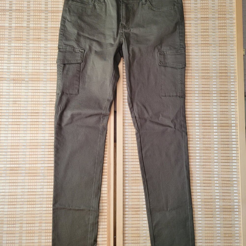WAX JEANS Skinny Olive Green Pants